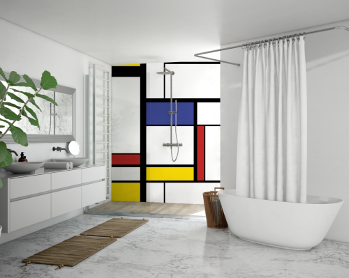 Motif Mondrian