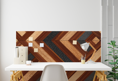 Vintage Geometric Woods