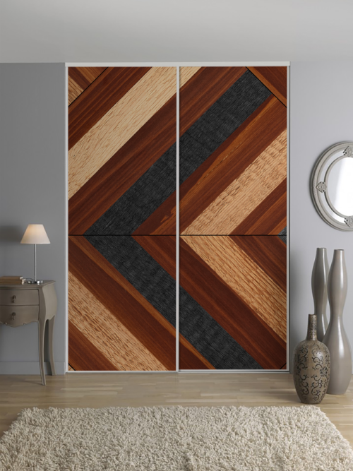 Vintage Geometric Woods