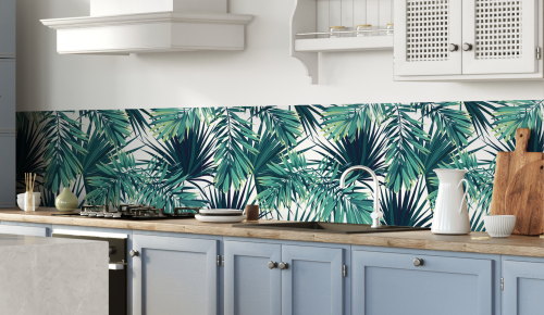 Motif Feuille Jungle