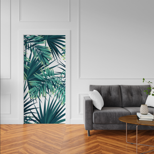 Motif Feuille Jungle