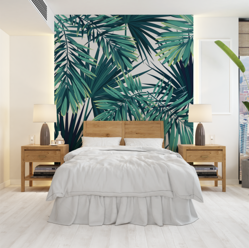 Motif Feuille Jungle