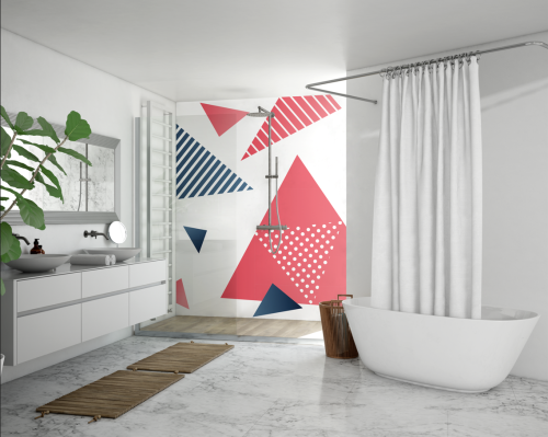 Motif Triangle Moderne