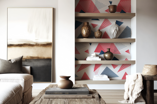 Motif Triangle Moderne